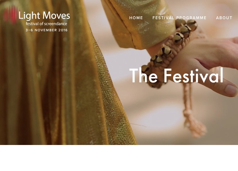 Light Moves Film Festival and Symposium